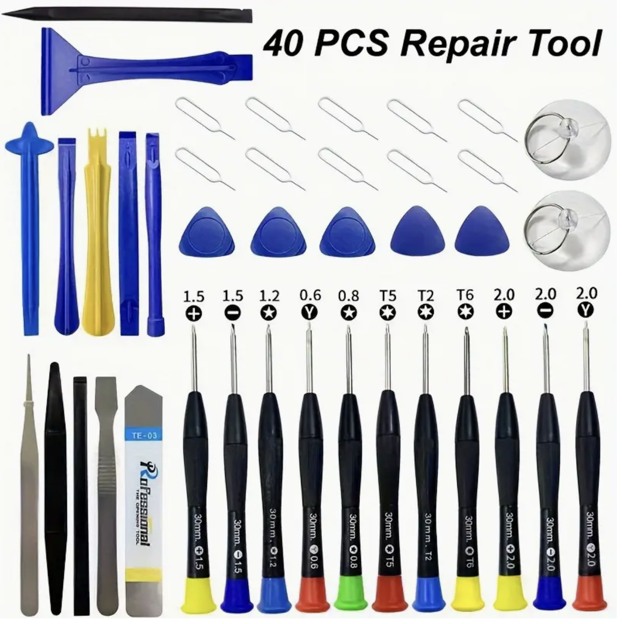 40 in 1 Mobile Phone Repair Tools Kit at Just AUD $ 22.00+ GST - Fonelink