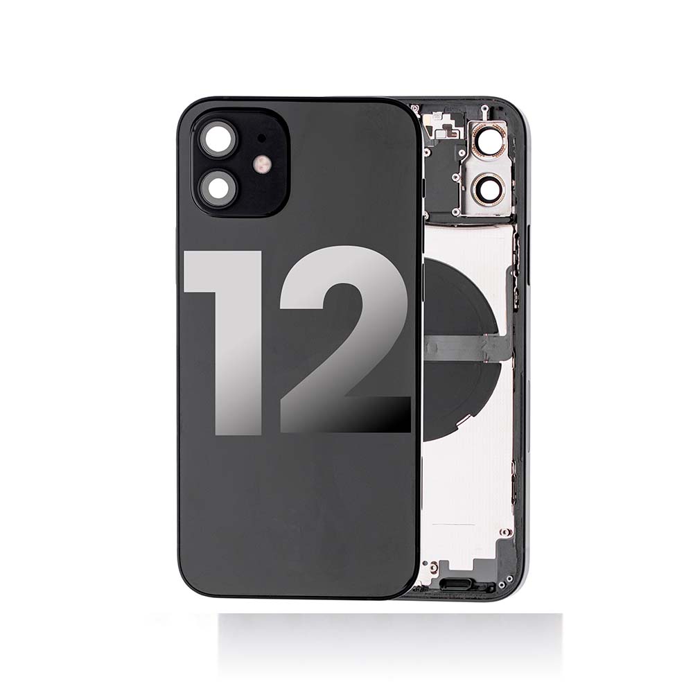 iPhone 12 Main Frame/ Housing with Parts Black at Just AUD $ 80.00+ GST ...